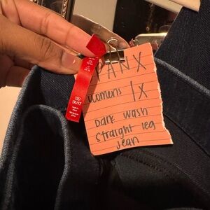 Spans dark wash jean